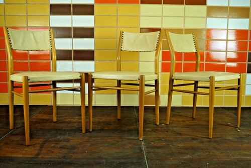 60s retro dining chair - retro,