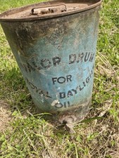 Vintage Valor Drum For Royal Daylight Oil Shop/ theater set prop