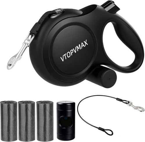 Retractable dog lead - 8m,