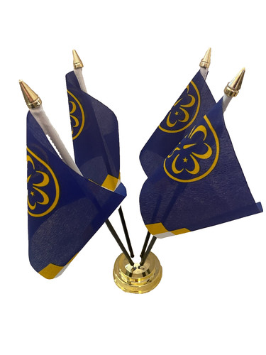 Girl guides flag flags desk - girl, 4