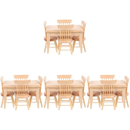 Khaki miniature dining - dining, table