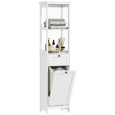 HOMCOM Slim Bathroom Storage