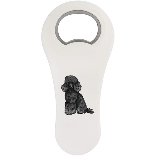 Black toy poodle magnetic - 'black, poodle'