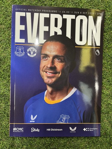 Everton home programmes - everton,