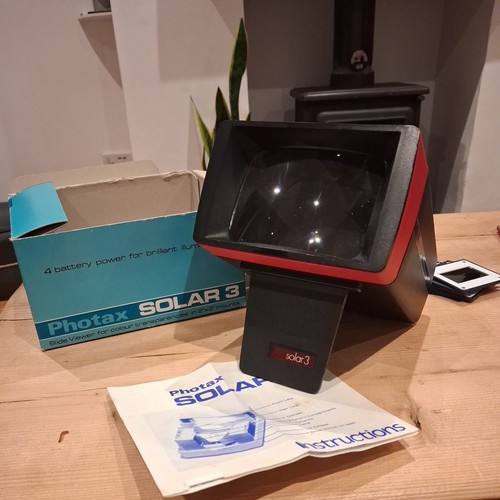 Photax solar slide viewer - photax,