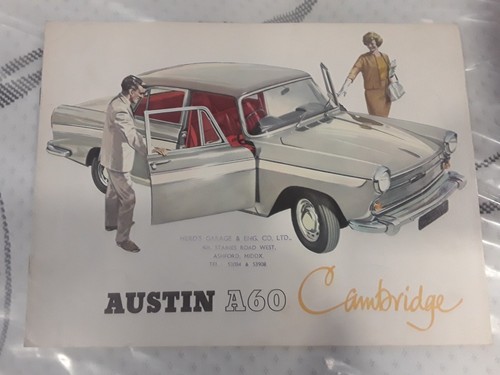 Austin a60 cambridge brochure - austin, cambridge,