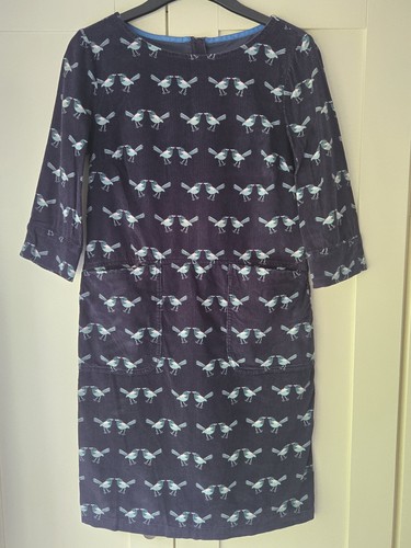 Boden women cotton cord navy - women's,
