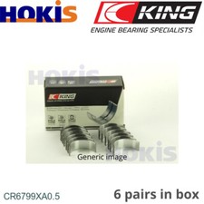 BIG END BEARINGS +0.5mm FOR MERCEDES-BENZ OM606.910/912/961/962/964 3.0L 6cyl