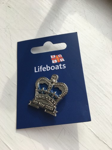 Rnli lifeboat charity - lifeboat, badge