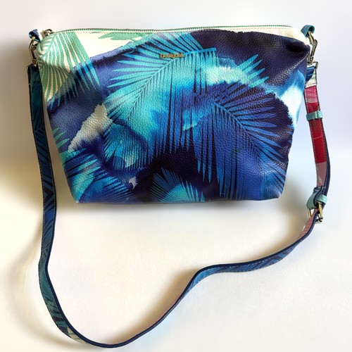 Desigual blue palm leaf - palm,