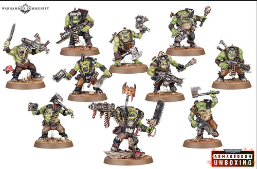 Ork boyz gretchin - +,