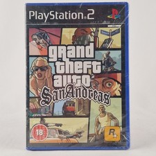 Grand Theft Auto: San Andreas PS2 - New & Sealed! Blue Box Not For Resale 2009