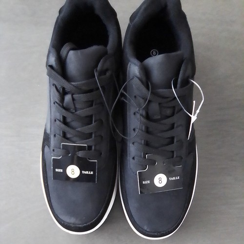 Size men black skate shoes - men's,