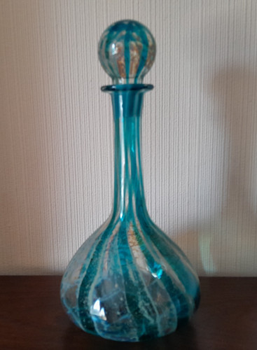 Mdina tiger blue - tiger, bottle