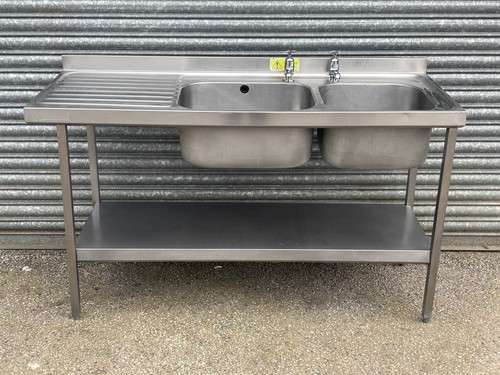 Sink double bowl stainless - sink,