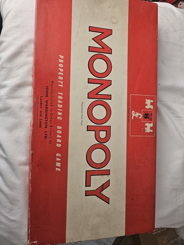 Vintage monopoly board - monopoly,