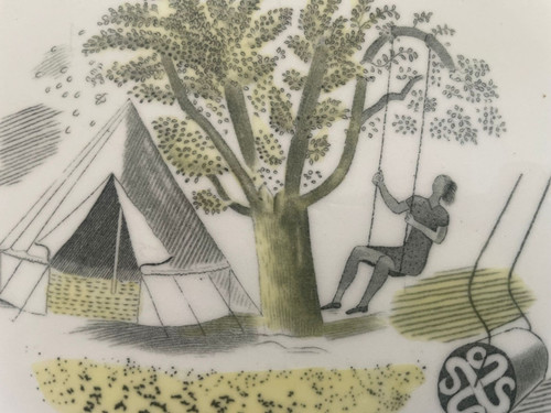 1950s eric ravilious platter - 1950s,
