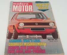 July 1974 MODERN MOTOR Mag P76
