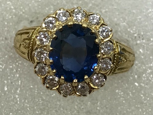 Karat sapphire diamond - 18,