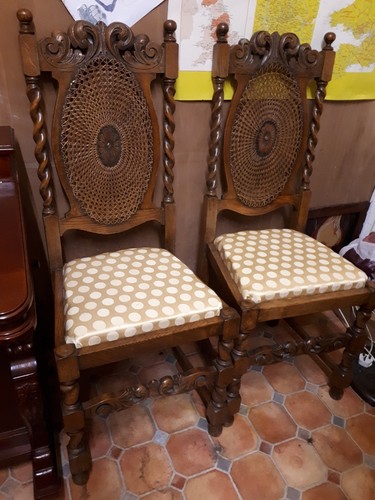 Ornate antique pair - ornate,