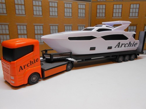 Personalised toy car truck - car,