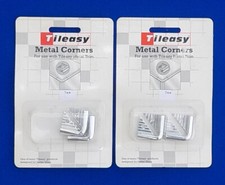 4 (2 PAIRS) TILE TRIM CORNERS