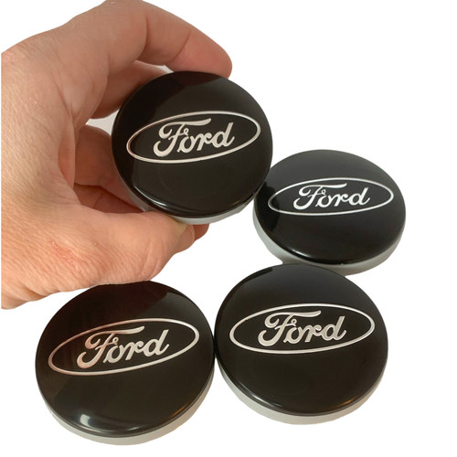 Ford wheel center caps - center, set