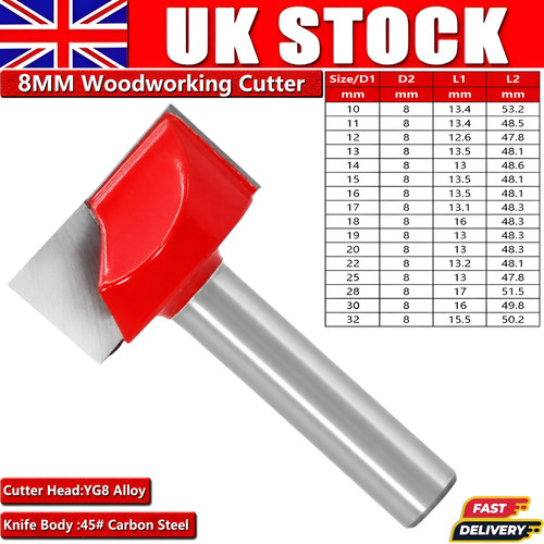 8mm size 10mm 32mm shank - 8mm,