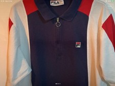 Fila Zip Polo Shirt Casual