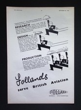 Original 1950 Advert Folland