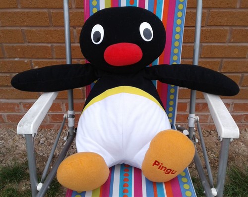 Huge pingu soft plush - huge,