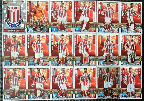 Match attax cards full - cards, team