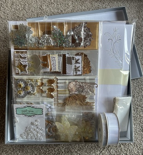 Christmas card kit with - card,