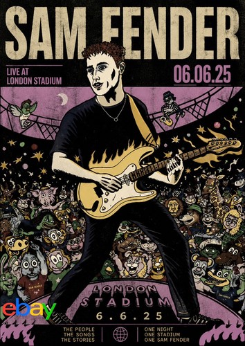 Sam fender london stadium - london, 2025