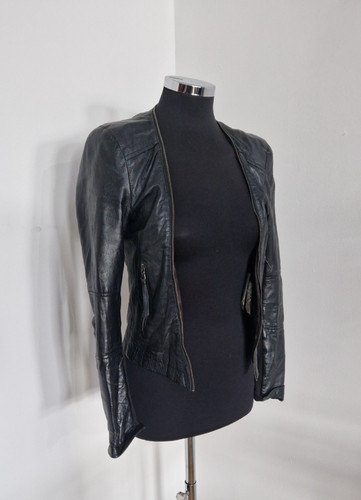 Zara black leather - , uk