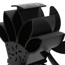 Wood Stove Fan Heat Powered Fireplace Fan 7 Blades For Wood Burning Stove Pellet