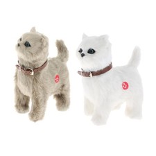 Electronic Pet Cat Walking Toy Interactive Battery Operated Educational Cat Toy