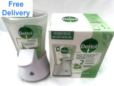 Dettol No Touch Automatic Hand Soap Dispenser with Aloe Vera Moisturizing Refill
