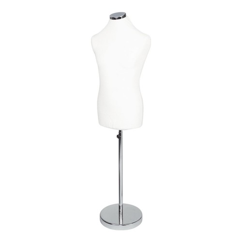 Male display bust dummy cream - male,