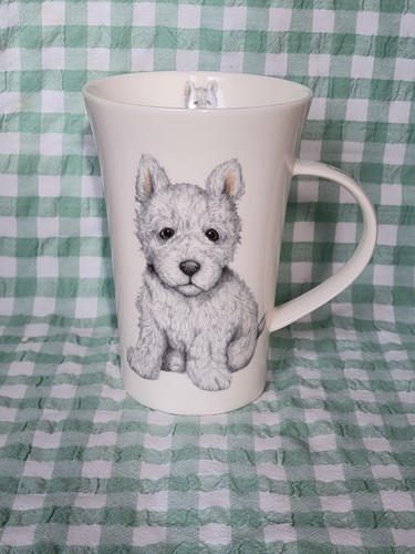 White westie puppy dog fine - white,