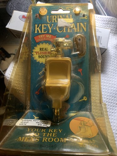 Vintage flushing urinal key - urinal,