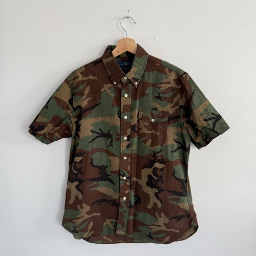 Ralph lauren camo shirt medium - shirt,
