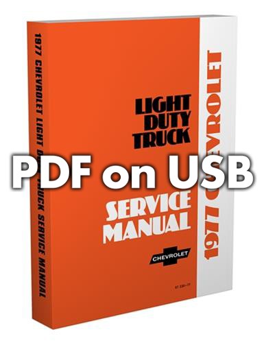 1977 chevy truck shop - 1977, manual