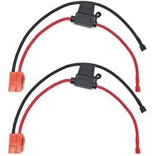 2PCS Battery Wire Harness