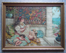 Pears The Sunny South Portrait Original Antique Chromolithograph