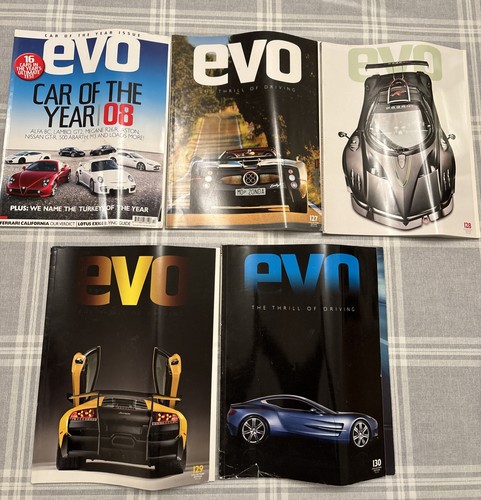 Evo car magazines - evo,