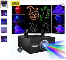 Laser Stage Light 3D Animation Effect RGB DMX Party KTV Club DJ Disco Show
