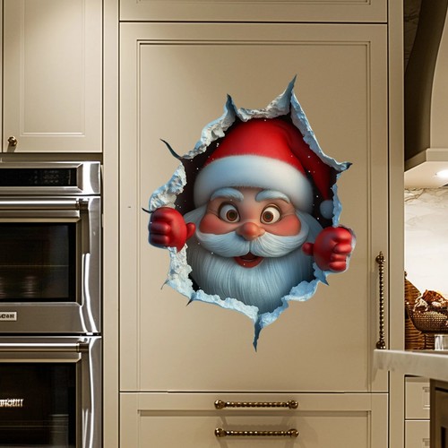 Christmas wall stickers santa - wall,
