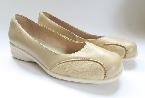 Damart beige leather cream - leather,