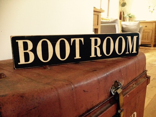 Boot room sign vintage - sign, old